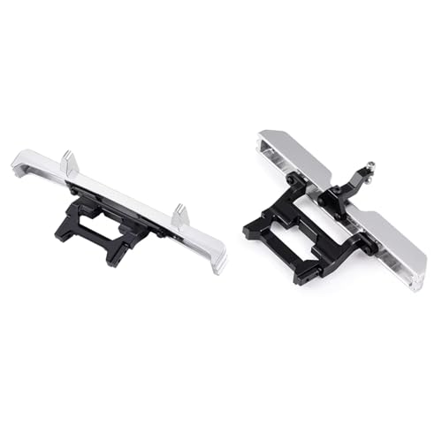 RC-Autostoßstange Kompatibel Mit TRX-4M Für High Für Trail F150 1/18 RC Crawler Car, Aluminiumlegierung, Vordere Heckstoßstange Mit Abschlepphaken, Upgrade-Teile(Front and Rear) von QAWSED