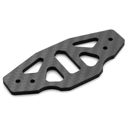 RC-Autostoßstange Kompatibel Mit Tamiya TT02 TT-02 1/10 RC Auto Ersatzteile Dekoration Zubehör Frontstoßstangen-Stützplatte von QAWSED