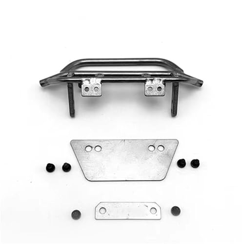 RC-Autostoßstange Kompatibel Mit Traxxas Für TRX4 Für AXIAL Für SCX10 D90 1/10 RC Crawler Autozubehör, 1 Set Metall-Frontstoßstange RC-Autostoßstange Kompatibel Mit Traxxas Für TRX4 Für AXIAL Für SCX10 D90 1/10 RC Crawler Autozubehör, 1 Set Metall-Frontstoßstange von QAWSED