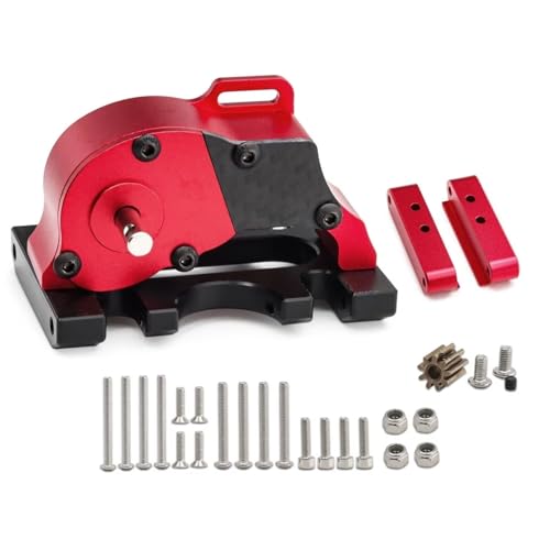 RC Autozubehör Kompatibel Mit LCG Für SCX10 Für TRX4 Für Capra 1/10 RC-Auto-Upgrade-Teile, Metallgetriebe, Niedrige Geschwindigkeit, Getriebe Mit Motorgetriebe von QAWSED