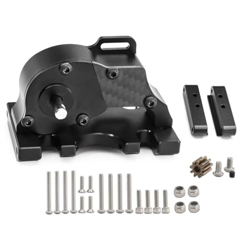 RC Autozubehör Kompatibel Mit LCG Für SCX10 Für TRX4 Für Capra 1/10 RC-Auto-Upgrade-Teile, Metallgetriebe, Niedrige Geschwindigkeit, Getriebe Mit Motorgetriebe von QAWSED