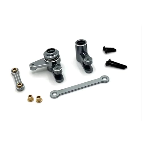 RC Autozubehör Kompatibel Mit MJX 10208 1/10 RC-Auto-Upgrade-Modifikationsteile Zubehör Metall-Lenkgruppe Lenkbaugruppe RC Autozubehör Kompatibel Mit MJX 10208 1/10 RC-Auto-Upgrade-Modifikationsteile Zubehör Metall-Lenkgruppe Lenkbaugruppe von QAWSED