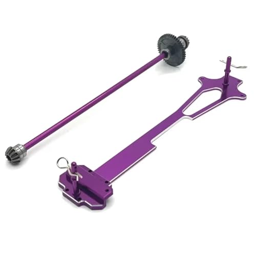 RC Autozubehör Kompatibel Mit Wltoys 124007 124016 124017 124018 124019 1/12 RC-Autoteile Mittelantriebswellenbaugruppe Untersetzungsgetriebe 27T Motorgetriebe von QAWSED