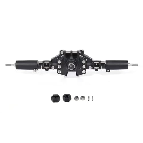 Vorder Hinterachse RC Kompatibel Mit Axial Für SCX10 II 90046 90047 RC Crawler Truck Autos Upgrade Teile Modifikation Ersatz Vordere Hintere Brücke Achse von QAWSED
