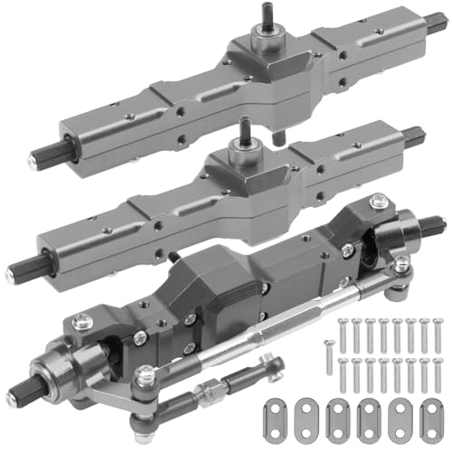 Vorder Hinterachse RC Kompatibel Mit WPL B16 B36 Für JJRC Q60 Q63 Q64 FY004 6X6 1/16 RC-Auto-Upgrade-Teile, Vorne, Mitte, Hinten, Portal, Komplettes Achsenset Vorder Hinterachse RC Kompatibel Mit WPL B16 B36 Für JJRC Q60 Q63 Q64 FY004 6X6 1/16 RC-Auto-Upgrade-Teile, Vorne, Mitte, Hinten, Portal, Komplettes Achsenset von QAWSED
