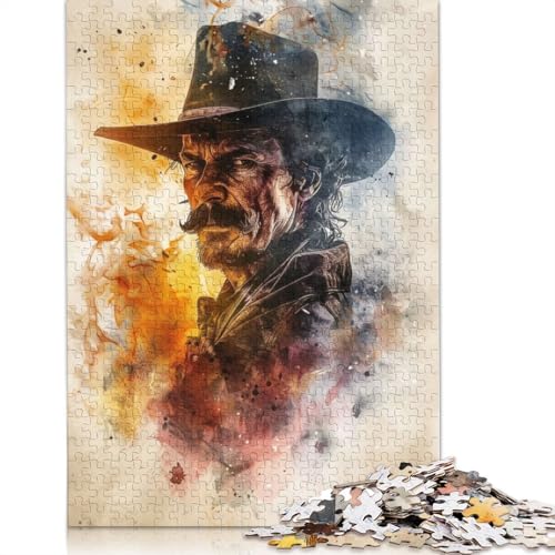 1000 Teile „The Color Deadwood“ für Erwachsene, schwierige Holzpuzzles, Puzzles für Erwachsene, Lernspiel, Herausforderungsspielzeug, 1000 Teile (75 x 50 cm) von QBIREX