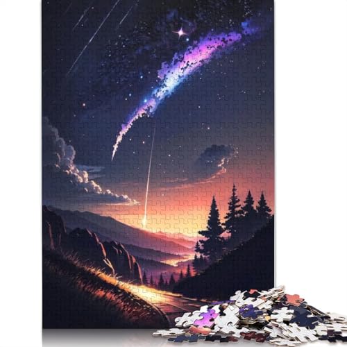 1500 Teile Anime Asteroid Odyssey Puzzle für Erwachsene Jugendliche Puzzles für Erwachsene Puzzles für Erwachsene Teenager 1500 Teile (85 x 57 cm) von QBIREX