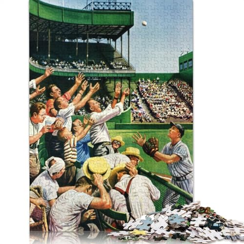 1500-teiliges Catch It-Puzzle, Holzpuzzle für Erwachsene und Jugendliche, Lernspielzeug, 1500 Teile (85 x 57 cm) von QBIREX
