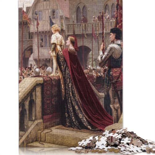 1500-teiliges Puzzle „Der kleine Prinz“ für Erwachsene, Holzpuzzle für Teenager, Puzzlegeschenke, 1500 Teile (85 x 57 cm) von QBIREX