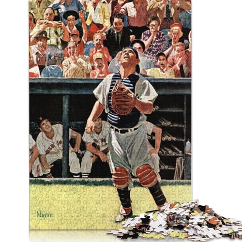 520-teiliges Catcher-Puzzle, Holzpuzzle für Erwachsene und Jugendliche, Lernspielzeug, 520 Teile (52 x 38 cm) von QBIREX