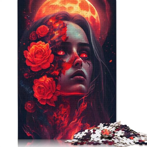 A Dying Star Galactic Art Puzzle-Spielzeug, Lernspiel, Premium-Karton-Puzzle für Erwachsene und Kinder, 1000 Teile (26 x 38 cm) von QBIREX