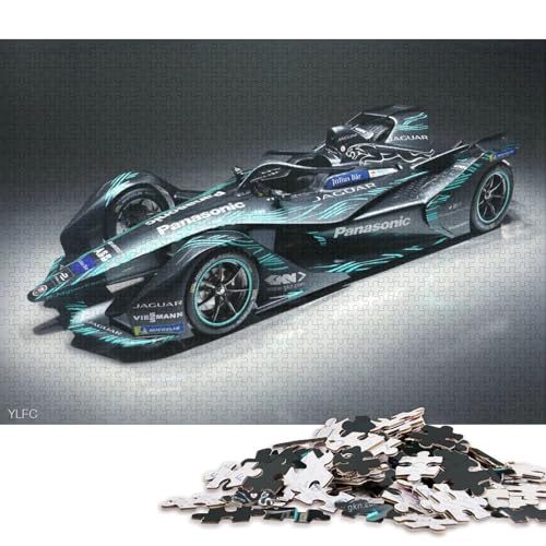 Art Sports Car Puzzle, 100 Prozent Recyclingkarton, 100 Prozent Recyclingkarton, Puzzle für Jungen oder Mädchen, 38 x 26 cm, 1000 Teile Art Sports Car Puzzle, 100 Prozent Recyclingkarton, 100 Prozent Recyclingkarton, Puzzle für Jungen oder Mädchen, 38 x 26 cm, 1000 Teile von QBIREX