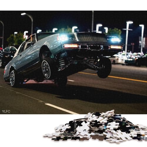 Art Sports Car Puzzle, Denksportaufgabe, 100% recycelter Karton, Puzzle für Kinder und Erwachsene ab 12 Jahren, Vatertagsgeschenk, 70 x 50 cm, 1000 Teile Art Sports Car Puzzle, Denksportaufgabe, 100% recycelter Karton, Puzzle für Kinder und Erwachsene ab 12 Jahren, Vatertagsgeschenk, 70 x 50 cm, 1000 Teile von QBIREX