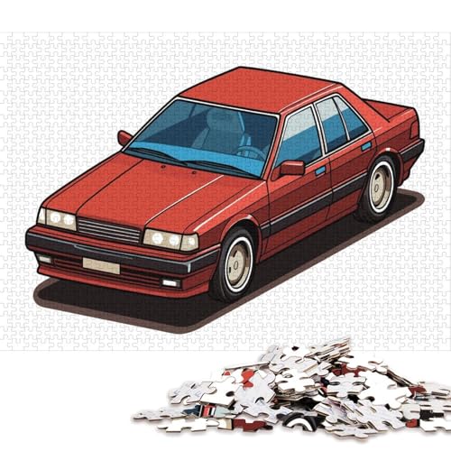 Art Sports Car Puzzle, Denksportaufgabe, Premium-Puzzle aus Karton für Kinder und Erwachsene ab 12 Jahren, 70 x 50 cm, 1000 Teile Art Sports Car Puzzle, Denksportaufgabe, Premium-Puzzle aus Karton für Kinder und Erwachsene ab 12 Jahren, 70 x 50 cm, 1000 Teile von QBIREX