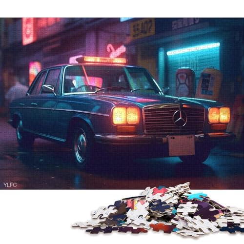 Art Sports Car Puzzle, Premium-Puzzle aus 100% recyceltem Brett, für Kinder und Erwachsene ab 12 Jahren, 70 x 50 cm, 1000 Teile Art Sports Car Puzzle, Premium-Puzzle aus 100% recyceltem Brett, für Kinder und Erwachsene ab 12 Jahren, 70 x 50 cm, 1000 Teile von QBIREX