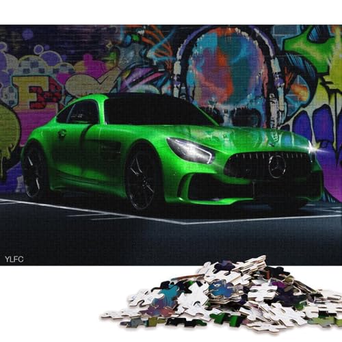 Art Sports Car Puzzle, anpassbare Bilder, 100% recycelter Karton, Puzzle für Kinder und Erwachsene ab 12 Jahren, einzigartiges Geschenk, 70 x 50 cm, 1000 Teile Art Sports Car Puzzle, anpassbare Bilder, 100% recycelter Karton, Puzzle für Kinder und Erwachsene ab 12 Jahren, einzigartiges Geschenk, 70 x 50 cm, 1000 Teile von QBIREX