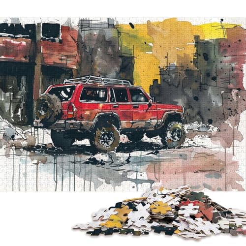 Art Sports Car Puzzle DIY Spiel Papier Rechteckiges Puzzle für Jungen oder Mädchen Geburtstagsgeschenk 70x50cm/1000pcs Art Sports Car Puzzle DIY Spiel Papier Rechteckiges Puzzle für Jungen oder Mädchen Geburtstagsgeschenk 70x50cm/1000pcs von QBIREX