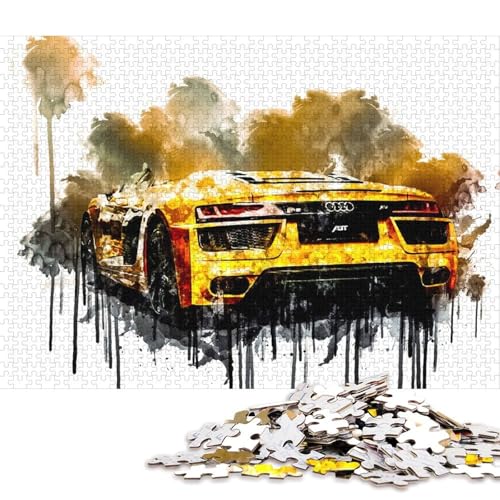 Art Sports Car Puzzle DIY Spiel Papier Rechteckiges Puzzle für Jungen oder Mädchen Geburtstagsgeschenk 70x50cm/1000pcs Art Sports Car Puzzle DIY Spiel Papier Rechteckiges Puzzle für Jungen oder Mädchen Geburtstagsgeschenk 70x50cm/1000pcs von QBIREX