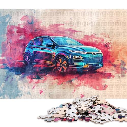 Art Sports Car Puzzle DIY-Spiel Premium-Puzzle aus Karton für Frauen und Männer, Geschenke zum Kindertag, 70 x 50 cm, 1000 Teile Art Sports Car Puzzle DIY-Spiel Premium-Puzzle aus Karton für Frauen und Männer, Geschenke zum Kindertag, 70 x 50 cm, 1000 Teile von QBIREX