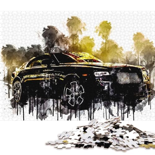 Art Sports Car Puzzle DIY-Spiel Premium-Puzzle aus Karton für Frauen und Männer, Geschenke zum Kindertag, 70 x 50 cm, 1000 Teile Art Sports Car Puzzle DIY-Spiel Premium-Puzzle aus Karton für Frauen und Männer, Geschenke zum Kindertag, 70 x 50 cm, 1000 Teile von QBIREX