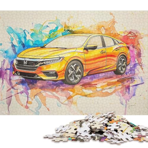 Art Sports Car Puzzle DIY-Spiel Premium-Puzzle aus Karton für Frauen und Männer, Geschenke zum Kindertag, 70 x 50 cm, 1000 Teile Art Sports Car Puzzle DIY-Spiel Premium-Puzzle aus Karton für Frauen und Männer, Geschenke zum Kindertag, 70 x 50 cm, 1000 Teile von QBIREX