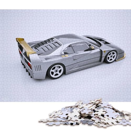 Art Sports Car Puzzle DIY-Spiel Premium-Puzzle aus Karton für Frauen und Männer, Geschenke zum Kindertag, 70 x 50 cm, 1000 Teile Art Sports Car Puzzle DIY-Spiel Premium-Puzzle aus Karton für Frauen und Männer, Geschenke zum Kindertag, 70 x 50 cm, 1000 Teile von QBIREX
