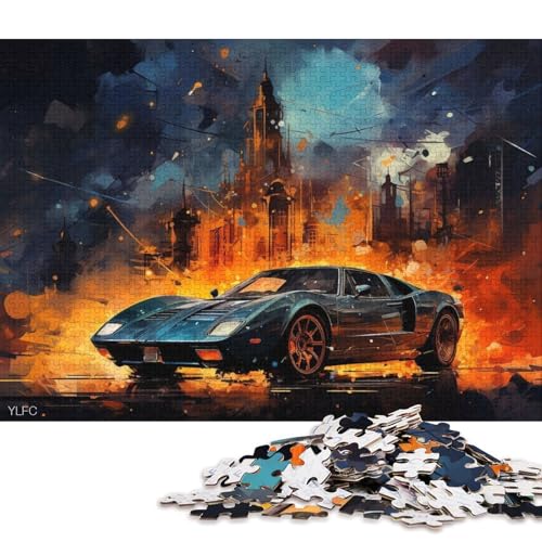Art Sports Car Puzzle DIY-Spiel Premium-Puzzle aus Karton für Frauen und Männer, Geschenke zum Kindertag, 70 x 50 cm, 1000 Teile Art Sports Car Puzzle DIY-Spiel Premium-Puzzle aus Karton für Frauen und Männer, Geschenke zum Kindertag, 70 x 50 cm, 1000 Teile von QBIREX