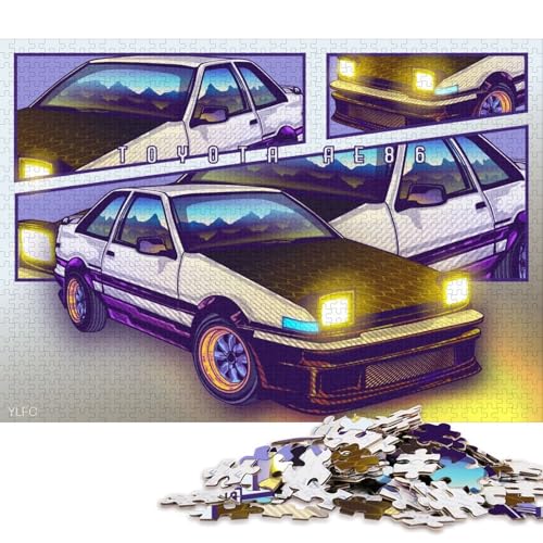 Art Sports Car Puzzle DIY-Spiel Premium-Puzzle aus Karton für Frauen und Männer, Geschenke zum Kindertag, 70 x 50 cm, 1000 Teile Art Sports Car Puzzle DIY-Spiel Premium-Puzzle aus Karton für Frauen und Männer, Geschenke zum Kindertag, 70 x 50 cm, 1000 Teile von QBIREX
