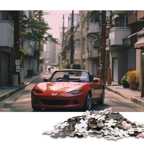 Art Sports Car Puzzle DIY-Spiel Premium-Puzzle aus Karton für Frauen und Männer, Geschenke zum Kindertag, 70 x 50 cm, 1000 Teile Art Sports Car Puzzle DIY-Spiel Premium-Puzzle aus Karton für Frauen und Männer, Geschenke zum Kindertag, 70 x 50 cm, 1000 Teile von QBIREX