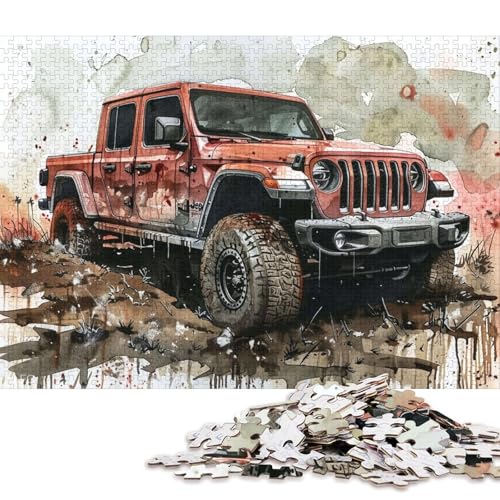 Art Sports Car Puzzle DIY-Spiel Premium-Puzzle aus Karton für Frauen und Männer, Geschenke zum Kindertag, 70 x 50 cm, 1000 Teile Art Sports Car Puzzle DIY-Spiel Premium-Puzzle aus Karton für Frauen und Männer, Geschenke zum Kindertag, 70 x 50 cm, 1000 Teile von QBIREX