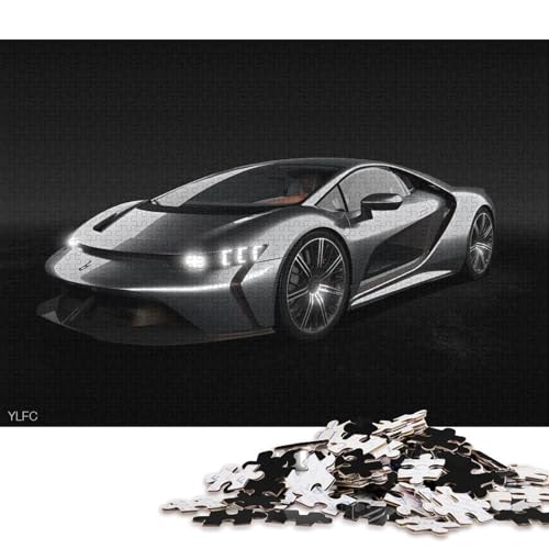 Art Sports Car Puzzle Dekompressionsspielzeug Rechteckiges Papierpuzzle für Kinder und Erwachsene ab 12 Jahren 38x26cm/1000 Teile Art Sports Car Puzzle Dekompressionsspielzeug Rechteckiges Papierpuzzle für Kinder und Erwachsene ab 12 Jahren 38x26cm/1000 Teile von QBIREX