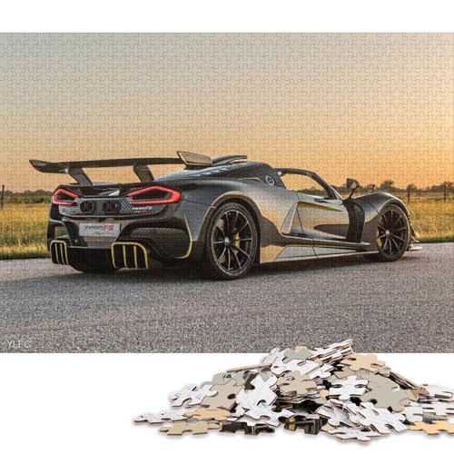 Art Sports Car Puzzle Dekompressionsspielzeug Rechteckiges Papierpuzzle für Kinder und Erwachsene ab 12 Jahren 70x50cm/1000 Teile Art Sports Car Puzzle Dekompressionsspielzeug Rechteckiges Papierpuzzle für Kinder und Erwachsene ab 12 Jahren 70x50cm/1000 Teile von QBIREX