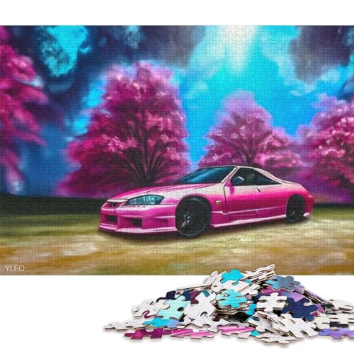 Art Sports Car Puzzle Dekompressionsspielzeug Rechteckiges Papierpuzzle für Kinder und Erwachsene ab 12 Jahren 70x50cm/1000 Teile Art Sports Car Puzzle Dekompressionsspielzeug Rechteckiges Papierpuzzle für Kinder und Erwachsene ab 12 Jahren 70x50cm/1000 Teile von QBIREX