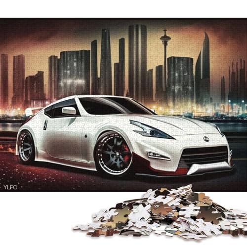 Art Sports Car Puzzle Dekompressionsspielzeug Rechteckiges Papierpuzzle für Kinder und Erwachsene ab 12 Jahren 70x50cm/1000 Teile Art Sports Car Puzzle Dekompressionsspielzeug Rechteckiges Papierpuzzle für Kinder und Erwachsene ab 12 Jahren 70x50cm/1000 Teile von QBIREX