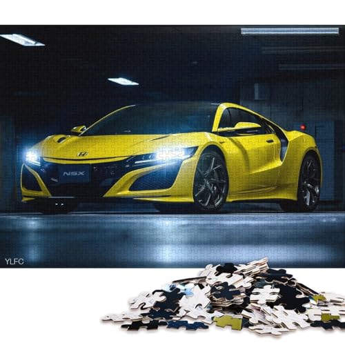 Art Sports Car Puzzle Familienspaß 100% recycelter Karton Puzzle für Kinder und Erwachsene ab 12 Jahren 70 x 50 cm/1000 Teile Art Sports Car Puzzle Familienspaß 100% recycelter Karton Puzzle für Kinder und Erwachsene ab 12 Jahren 70 x 50 cm/1000 Teile von QBIREX