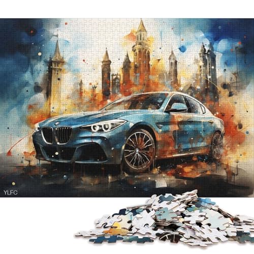 Art Sports Car Puzzle Familienspaß 100% recycelter Karton Puzzle für Kinder und Erwachsene ab 12 Jahren 70 x 50 cm/1000 Teile Art Sports Car Puzzle Familienspaß 100% recycelter Karton Puzzle für Kinder und Erwachsene ab 12 Jahren 70 x 50 cm/1000 Teile von QBIREX