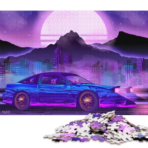 Art Sports Car Puzzle Familienspaß 100% recycelter Karton Puzzle für Kinder und Erwachsene ab 12 Jahren 70 x 50 cm/1000 Teile Art Sports Car Puzzle Familienspaß 100% recycelter Karton Puzzle für Kinder und Erwachsene ab 12 Jahren 70 x 50 cm/1000 Teile von QBIREX