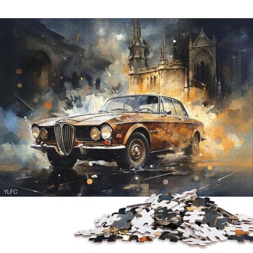 Art Sports Car Puzzle Familienspaß 100% recycelter Karton Puzzle für Kinder und Erwachsene ab 12 Jahren 70 x 50 cm/1000 Teile Art Sports Car Puzzle Familienspaß 100% recycelter Karton Puzzle für Kinder und Erwachsene ab 12 Jahren 70 x 50 cm/1000 Teile von QBIREX