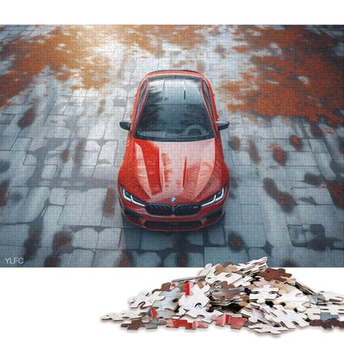 Art Sports Car Puzzle Familienspaß 100% recycelter Karton Puzzle für Kinder und Erwachsene ab 12 Jahren 70 x 50 cm/1000 Teile Art Sports Car Puzzle Familienspaß 100% recycelter Karton Puzzle für Kinder und Erwachsene ab 12 Jahren 70 x 50 cm/1000 Teile von QBIREX