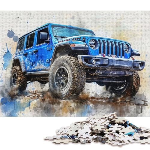 Art Sports Car Puzzle Familienspaß 100% recycelter Karton Puzzle für Kinder und Erwachsene ab 12 Jahren 70 x 50 cm/1000 Teile Art Sports Car Puzzle Familienspaß 100% recycelter Karton Puzzle für Kinder und Erwachsene ab 12 Jahren 70 x 50 cm/1000 Teile von QBIREX