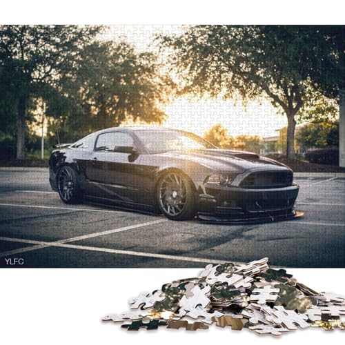Art Sports Car Puzzle Familienspaß Rechteckiges Papierpuzzle für Kinder und Erwachsene ab 12 Jahren Geburtstagsgeschenk 38x26cm/1000 Teile Art Sports Car Puzzle Familienspaß Rechteckiges Papierpuzzle für Kinder und Erwachsene ab 12 Jahren Geburtstagsgeschenk 38x26cm/1000 Teile von QBIREX