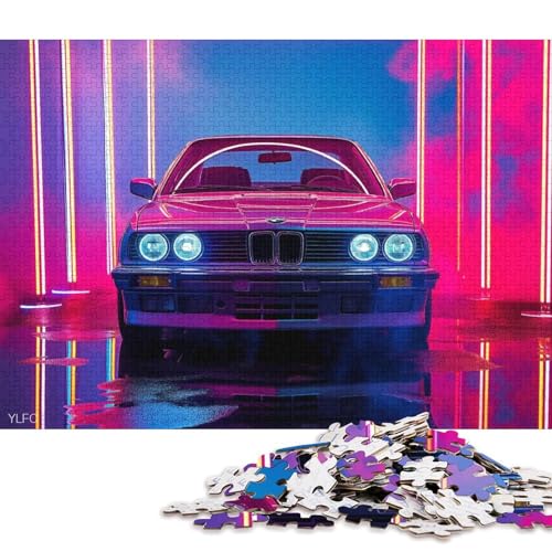 Art Sports Car Puzzle Familienspaß Rechteckiges Papierpuzzle für Kinder und Erwachsene ab 12 Jahren Geburtstagsgeschenk 38x26cm/1000 Teile Art Sports Car Puzzle Familienspaß Rechteckiges Papierpuzzle für Kinder und Erwachsene ab 12 Jahren Geburtstagsgeschenk 38x26cm/1000 Teile von QBIREX
