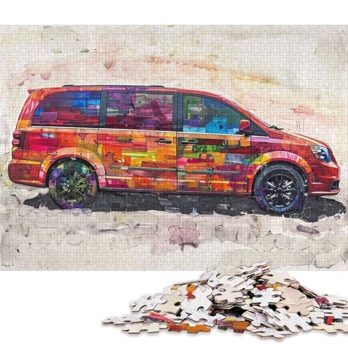 Art Sports Car Puzzle Familienspaß Rechteckiges Papierpuzzle für Kinder und Erwachsene ab 12 Jahren Geburtstagsgeschenk 38x26cm/1000 Teile Art Sports Car Puzzle Familienspaß Rechteckiges Papierpuzzle für Kinder und Erwachsene ab 12 Jahren Geburtstagsgeschenk 38x26cm/1000 Teile von QBIREX