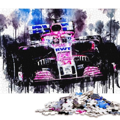Art Sports Car Puzzle Kreative Spiele 100 Prozent Recyclingkarton Puzzle für Erwachsene 70x50cm/1000pcs Art Sports Car Puzzle Kreative Spiele 100 Prozent Recyclingkarton Puzzle für Erwachsene 70x50cm/1000pcs von QBIREX