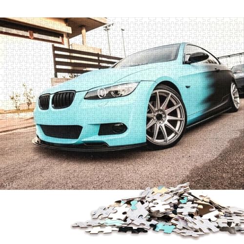 Art Sports Car Puzzle Kreative Spiele Premium-Karton-Puzzle für Frauen und Männer, Geburtstagsgeschenk, 70 x 50 cm, 1000 Teile Art Sports Car Puzzle Kreative Spiele Premium-Karton-Puzzle für Frauen und Männer, Geburtstagsgeschenk, 70 x 50 cm, 1000 Teile von QBIREX