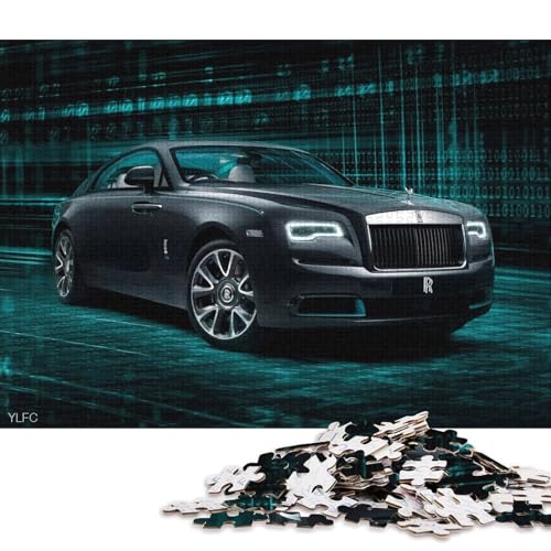 Art Sports Car Puzzle zum Stressabbau, 100% recycelter Karton, Puzzle für Erwachsene und Kinder, einzigartiges Geschenk, 70 x 50 cm, 1000 Teile Art Sports Car Puzzle zum Stressabbau, 100% recycelter Karton, Puzzle für Erwachsene und Kinder, einzigartiges Geschenk, 70 x 50 cm, 1000 Teile von QBIREX