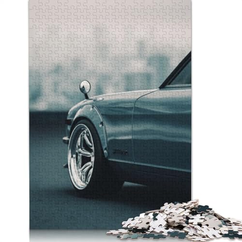 Art Sports Car Puzzles 1000-teilige Schwer Puzzle Spielzeug Lernspiel Impossible Herausforderungsspielzeug Für Erwachsene Und Kinder in Bewährter 1000pcs (75x50cm) von QBIREX
