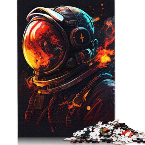Astronaut is Wild, neues Puzzle für Erwachsene, Lernspiel, Puzzle-Geschenke für Kinder ab 12 Jahren, 1000 Teile (75 x 50 cm) von QBIREX