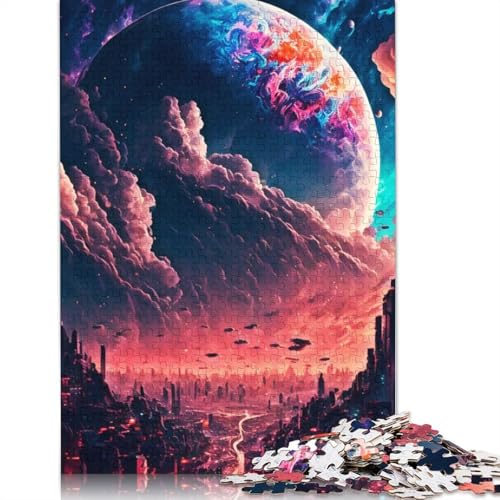 Atemberaubendes Majestic Nature-Puzzle für Erwachsene, Premium-100% recyceltes Brett, schwierige Puzzles für Kinder ab 12 Jahren, 1500 Teile (85 x 57 cm) von QBIREX