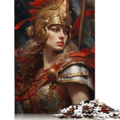 Athena Ölgemälde-Puzzle, Spielzeug, Lernspiel, Premium-Karton-Puzzle für Erwachsene und Kinder, 1000 Teile (75 x 50 cm) von QBIREX